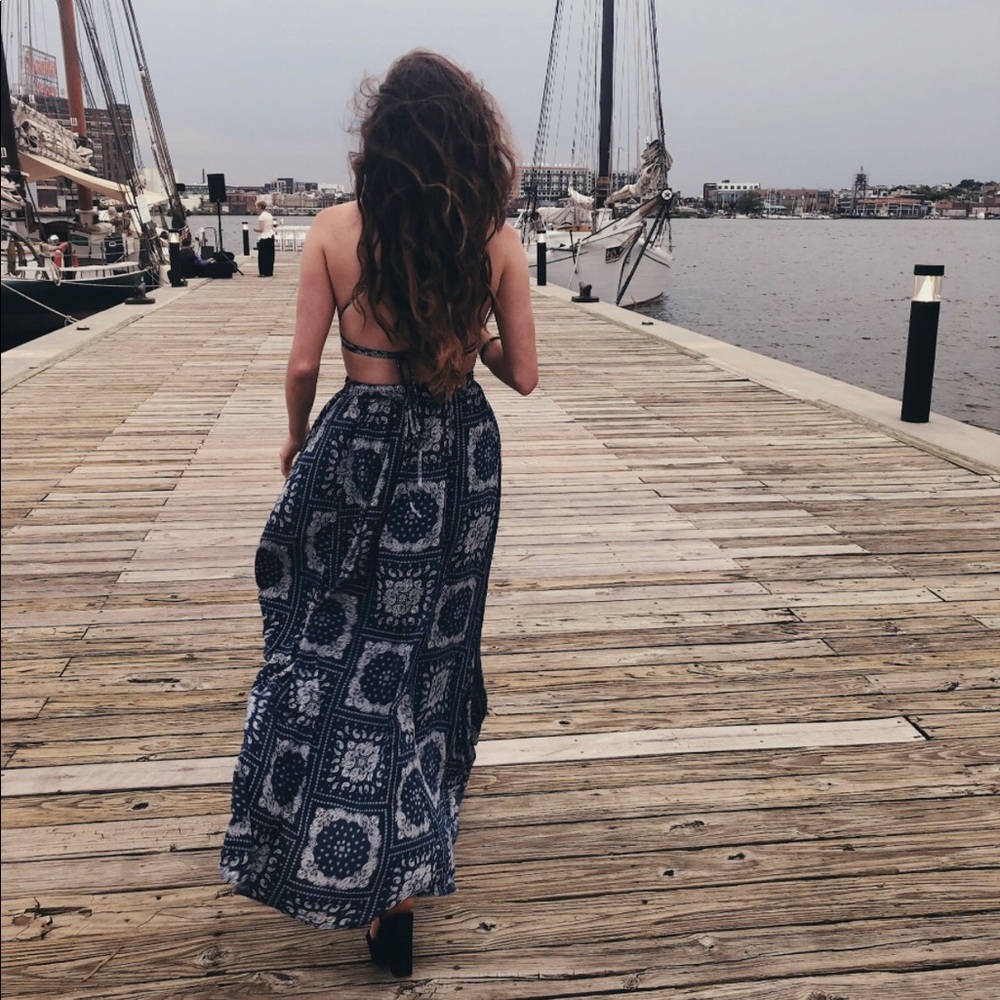 Maxi Open Back Dress F21